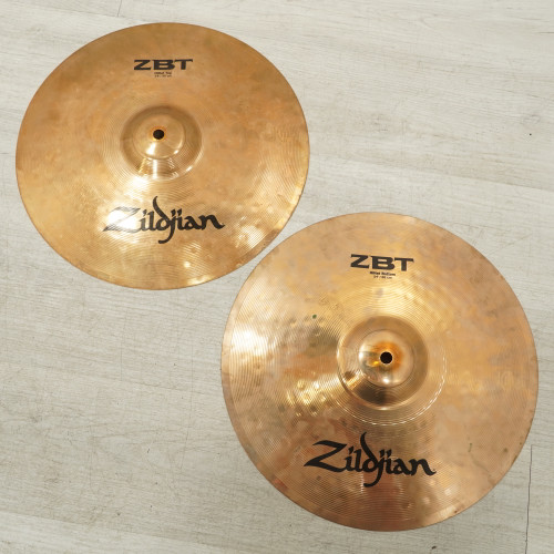 Vist Large View of Product Image Which is Used Zildjian ZBT Hi Hat Cymbals 14 - Inch
