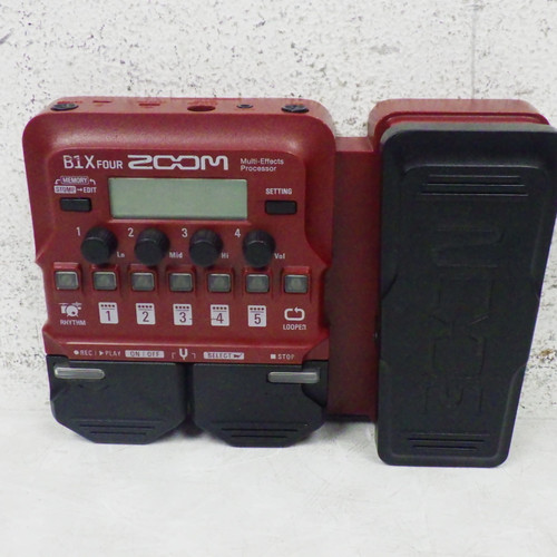 Vist Large View of Product Image Which is Used Zoom B1X FOUR BASS EFFECTS PEDAL Floorboard Effect