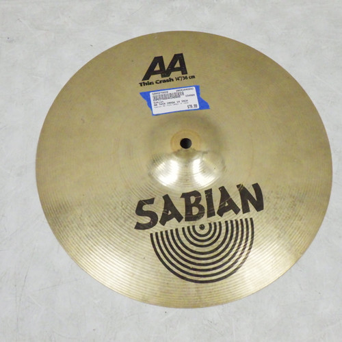 Vist Large View of Product Image Which is Used Sabian AA THIN CRASH 14 INCH Crash Cymbal 14"