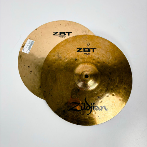 Vist Large View of Product Image Which is Used Zildjian 13IN ZBT Hi-Hat Cymbals