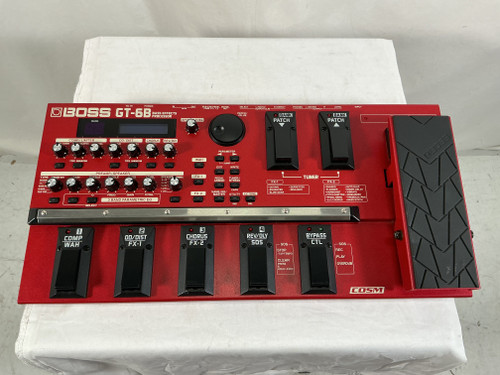 Vist Large View of Product Image Which is Used Boss GT-6B BASS MULTI FX Floorboard Amp Modeling + FX