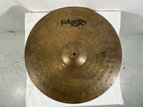 Vist Large View of Product Image Which is Used Paiste 200 RIDE 20IN Ride Cymbal 20"