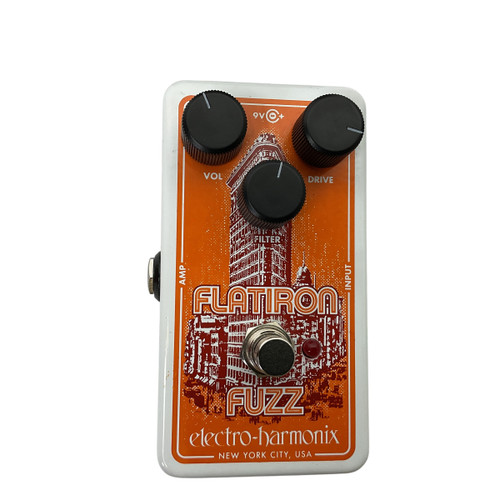 Vist Large View of Product Image Which is Used Electro Harmonix (E/H) FLATIRON FUZZ Fuzz Pedal