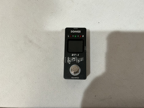 Vist Large View of Product Image Which is Used Donner DT1 Tuner Pedal