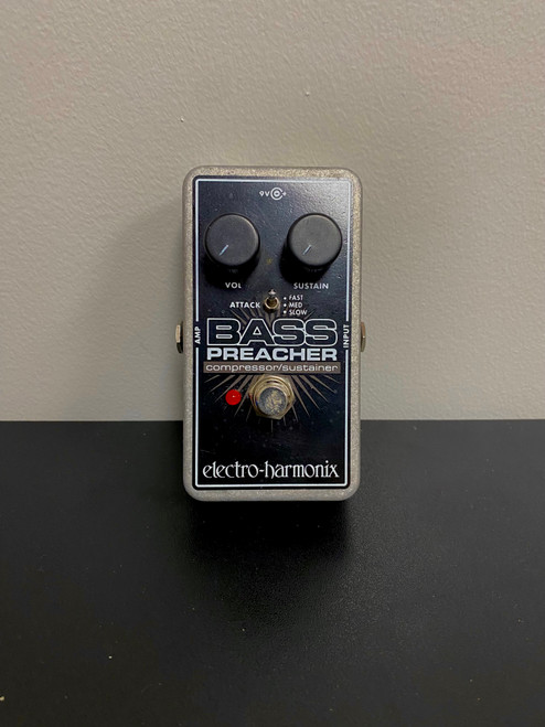 Vist Large View of Product Image Which is Used Electro Harmonix (E/H) BASS PREACHER Compressor Pedal