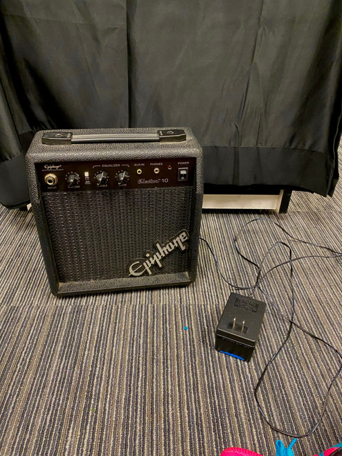 Vist Large View of Product Image Which is Used Epiphone ELECTAR 10 PRACTICE AMP 1 x 5 Solid State Amplifier 1 x 5
