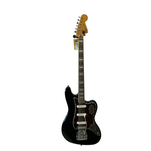 Vist Large View of Product Image Which is Used Squier CLASSIC VIBE BASS VI Bass Guitar Sunburst 6-String