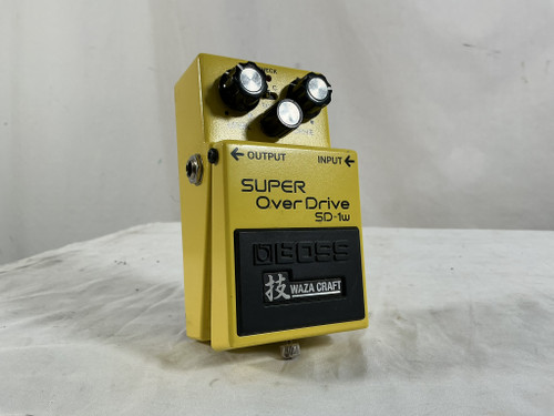 Vist Large View of Product Image Which is Used Boss SD-1W WAZA OVERDRIVE Overdrive Pedal