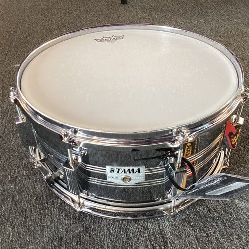 Vist Large View of Product Image Which is Used Tama ROCKSTAR 6.5X14 Metal Snare Drum 14"