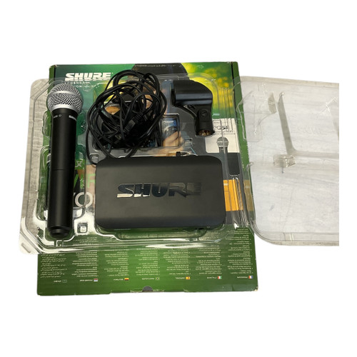 Vist Large View of Product Image Which is Used Shure BLX24 / PG58-H9 Handheld Wireless Microphone