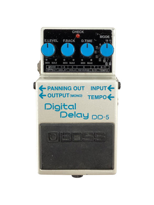 Vist Large View of Product Image Which is Used Boss DD-5 DIGITAL DELAY MIT PINK LABEL