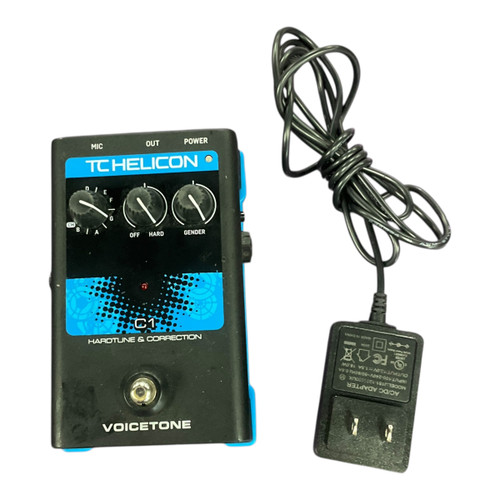 Vist Large View of Product Image Which is Used TC Helicon Voicetone C1 Pitch Correction Pedal