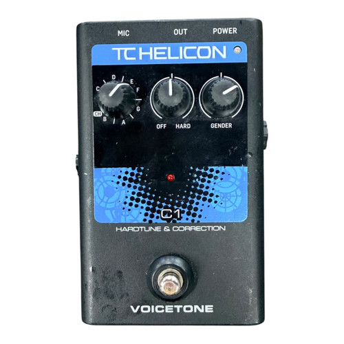 Vist Large View of Product Image Which is Used TC Helicon Voicetone C1 Pitch Correction Pedal
