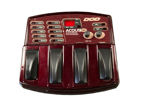 Vist Large View of Product Image Which is Used DOD ACOUSTEC Guitar Effect