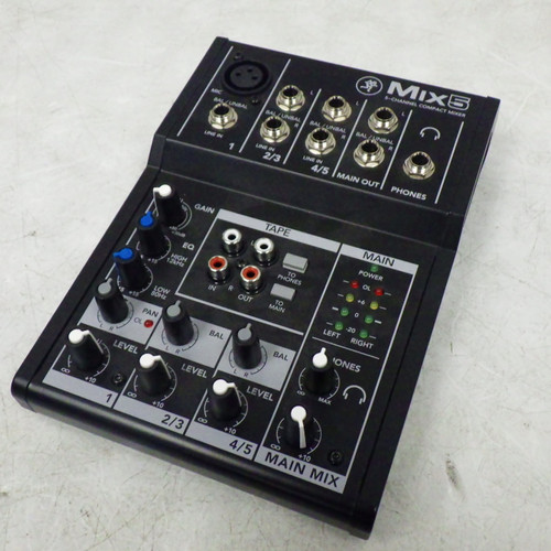Vist Large View of Product Image Which is Used Mackie MIX 5 Compact Mixer