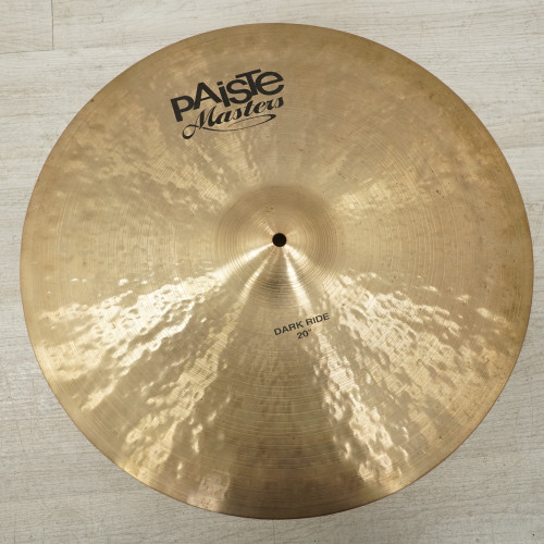 Vist Large View of Product Image Which is Used Paiste Masters Dark Ride Cymbal 20 - Inch