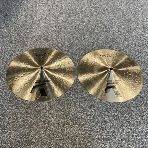 Vist Large View of Product Image Which is Used ZILDJIAN K CUSTOM DARK 14 HI HATS