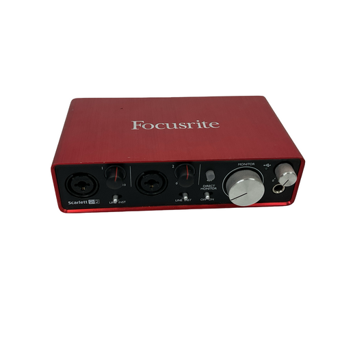 Vist Large View of Product Image Which is Used Focusrite SCARLETT 2I2 2ND GEN Computer Interface 2 A/D Recording Inputs