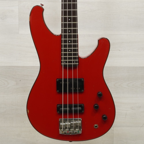 Vist Large View of Product Image Which is Used Ibanez RB760 Vintage Bass Guitar Red