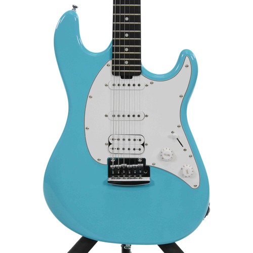 Vist Large View of Product Image Which is Used Sterling by Ernie Ball CUTLASS CT-20 Electric Guitar Blue 6-String