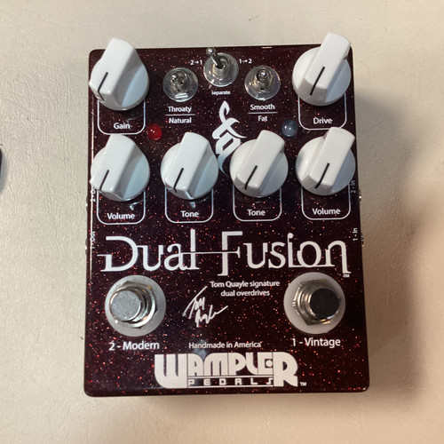 Vist Large View of Product Image Which is Used Wampler DUAL FUSION Distortion Pedal