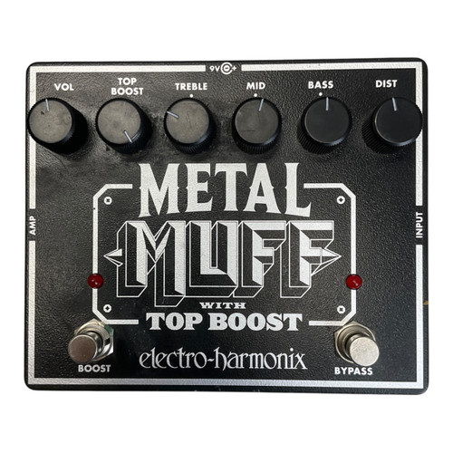 Vist Large View of Product Image Which is Used Electro Harmonix Metal Muff W/tb Fuzz Pedal