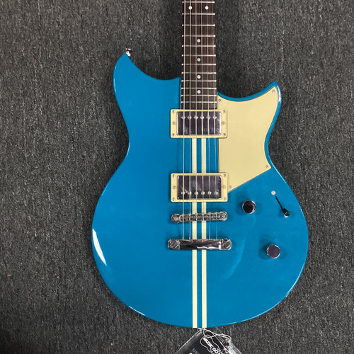 Vist Large View of Product Image Which is Used Yamaha RSE20 MK II Double Cut Electric Guitar Blue 6-String