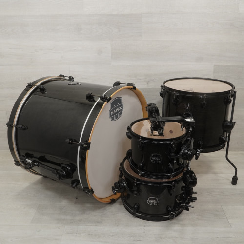 Vist Large View of Product Image Which is Used Mapex Armory 4-piece Drum Shell Kit - Black - Local Pickup Only