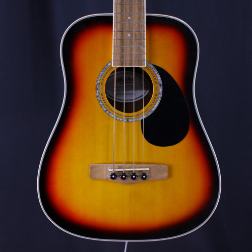 Vist Large View of Product Image Which is Used Mitchell EZ ACOUSTIC BASS SHORT SCALE Acoustic Bass Guitar Sunburst 4-String