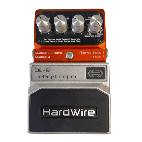 Vist Large View of Product Image Which is Used Hardwire DL-8 Stereo Delay/Looper Pedal