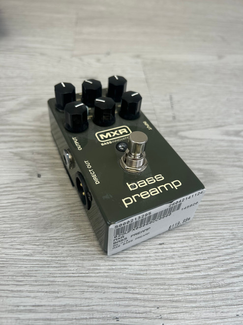 Vist Large View of Product Image Which is Used MXR Bass Preamp Boost Pedal