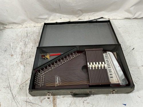 Vist Large View of Product Image Which is Used Oscar Schmidt AUTO HARP + CASE Guitar