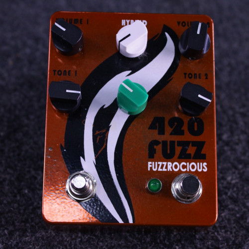 Vist Large View of Product Image Which is Used Fuzzrocious 420 FUZZ PEDAL Fuzz Pedal