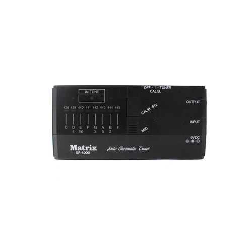 Vist Large View of Product Image Which is Used Matrix SR-4000 Instrument Tuner or Metronome