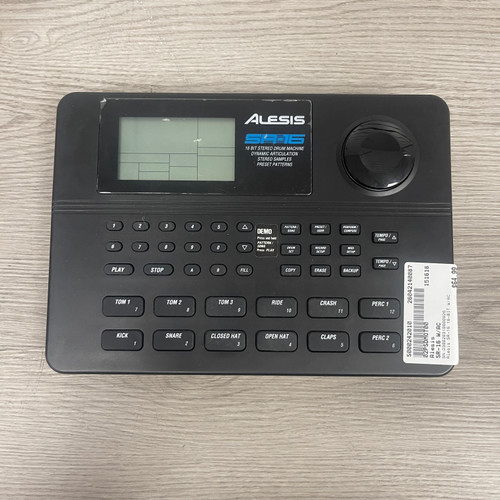 Vist Large View of Product Image Which is Used - Alesis SR-16 W/AC Compact Drum Machine