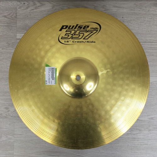 Vist Large View of Product Image Which is Used Paiste PULSE 357 18IN CRASH/RIDE Crash Cymbal 18"