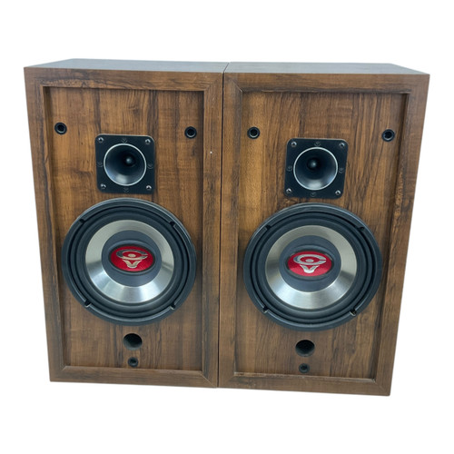Vist Large View of Product Image Which is Used Cerwin Vega D-1 PAIR Passive Full Range Speaker Cabinet
