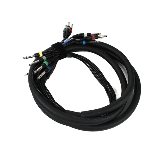 Vist Large View of Product Image Which is Used 8 CHANNEL TRS TO TRS STUDIO CABLE SNAKE Snake