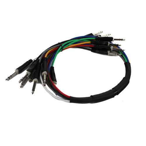 Vist Large View of Product Image Which is Used 8 CHANNEL TRS TO TRS STUDIO CABLE SNAKE Snake