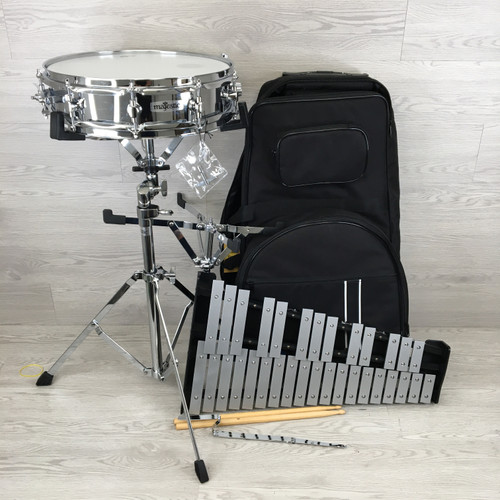 Vist Large View of Product Image Which is Used Majestic Snare/Bell Kit **Like New/Unplayed, But No Pad Included** w/Bag