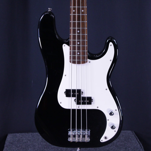 Vist Large View of Product Image Which is Used Squier AFFINITY P BASS P Type Bass Guitar Black 4-String