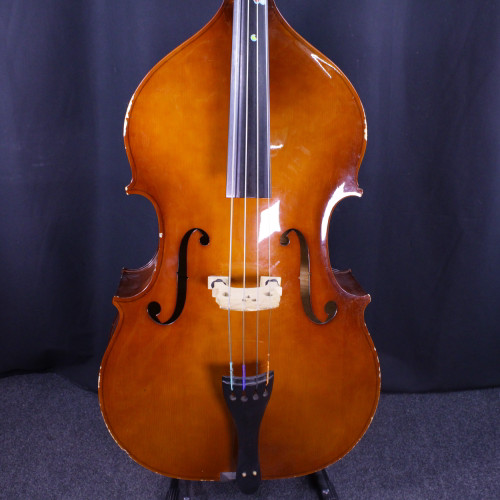 Vist Large View of Product Image Which is Used CHRISTOPHER 203Q 3/4 UPRIGHT BASS 3/4 Size Orchestral Instrument 3/4 Size