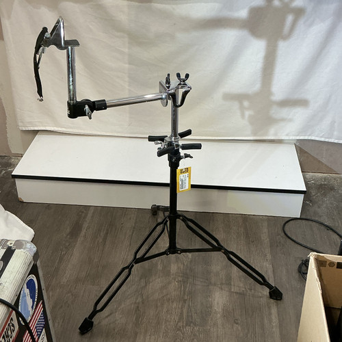 Vist Large View of Product Image Which is Used Latin Percussion - LP ASPIRE CONGA STAND W/BONGO BRACKET World Percussion Instrument