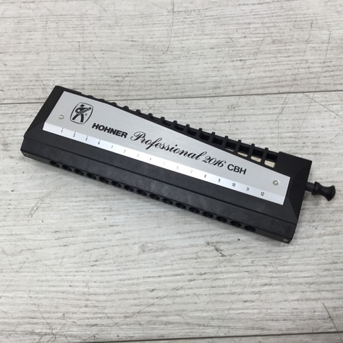 Vist Large View of Product Image Which is Used Hohner Professional 2016 CBH Harmonica