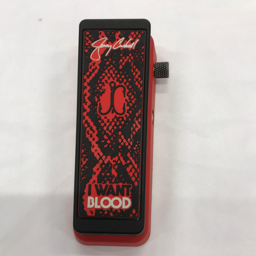 Vist Large View of Product Image Which is Used Dunlop JC95IWB JERRY CANTRELL I WANT BLOOD WAH Wah Pedal