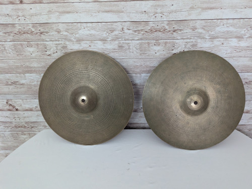 Vist Large View of Product Image Which is Used Zildjian 14 NEW BEAT HI HATS Cymbals