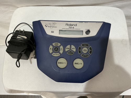 Vist Large View of Product Image Which is Used Roland TD-6 SOUND MODULE Electronic Drum Module