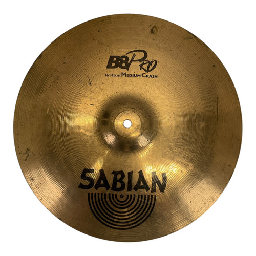 Vist Large View of Product Image Which is Used Sabian 16 B8 Pro Medium Crash Cymbal 16"