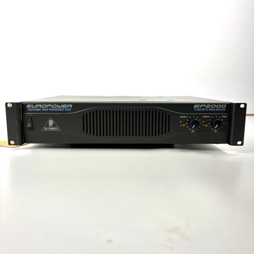 Vist Large View of Product Image Which is Used Behringer EUROPOWER EP2000 POWER AMP Power Amplifier