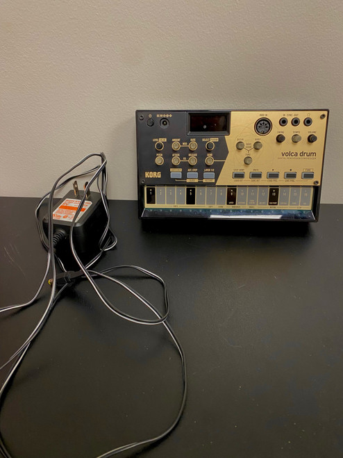 Vist Large View of Product Image Which is Used Korg VOLCA DRUM DIGITAL PERCUSSION SYNTH Compact Synthesizer Compact